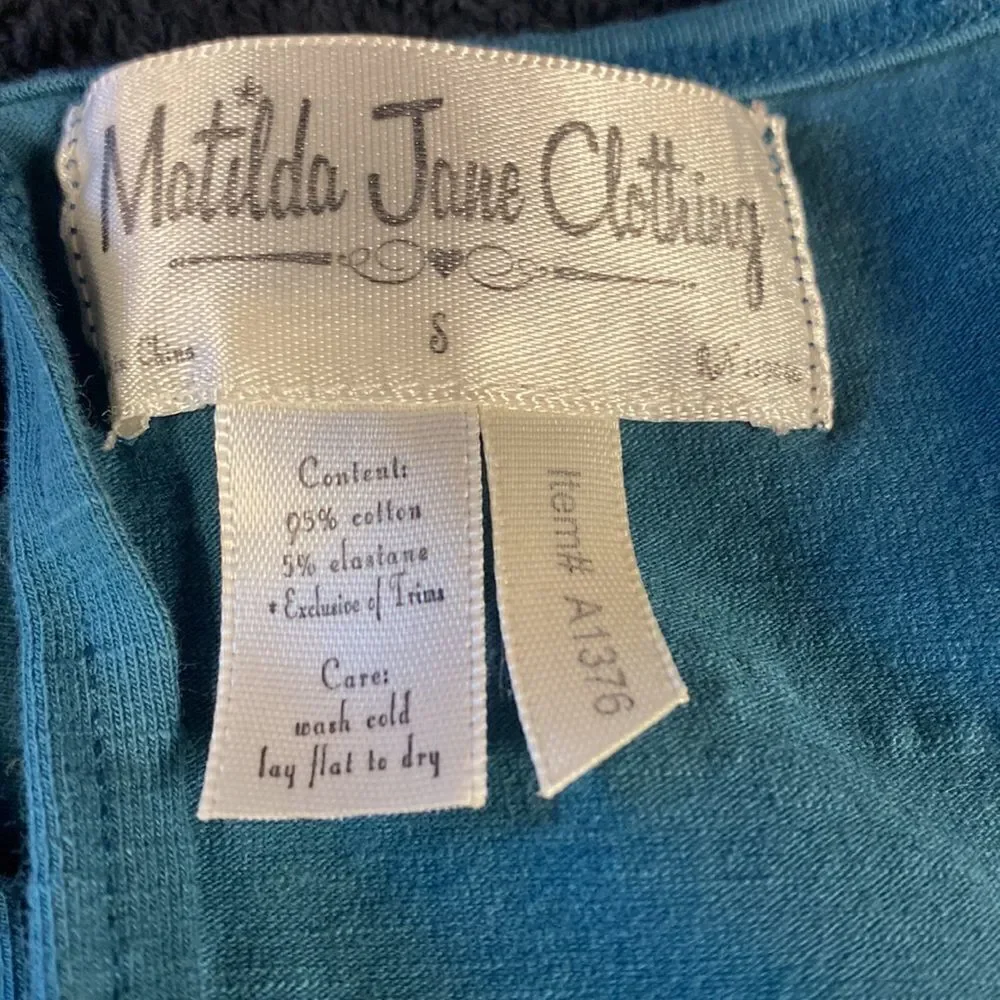 Matilda Jane Women's Layered Jersey Dress sz Small